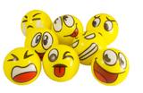 Bolas Fisioterapia Emoticons anti stress 12 unidades - Produto nacional