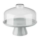 Boleira Cake Com Cúpula 25cm Branco Coza