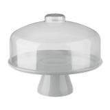 Boleira Cake Com Cúpula 32cm Branco Coza