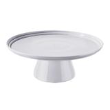 Boleira Cake Com Pedestal 25cm Branco 10107 0007 Coza