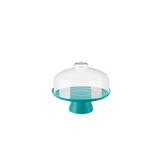 Boleira com Cúpula Cake Verde 19,5 x 19,5 x 18 cm- Coza - Brinox