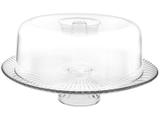 Boleira de Vidro Redonda com Tampa de Acrílico - Ruvolo Moderna 32,5cm