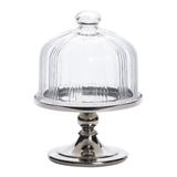 Boleira Metal com Tampa de Vidro - Soul home