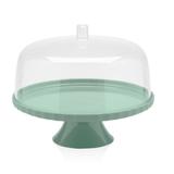 Boleira Multiuso 30cm Com Pedestal Verde Menta Martiplast Ou