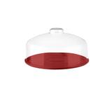 Boleira Prato Cozy 19,5 cm Vermelho Bold - Coza - Brinox