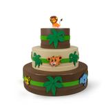 Bolo Fake de EVA para Festa Safari - Festabox