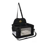 Bolsa Assento para carro Safety São Pet Preta
