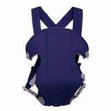 Bolsa Canguru Azul Carregador Engonômico P/ Bebê Até 15kg 3 Em 1 Importway
