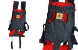 Bolsa Canguru Transporte Cães Cachorros Mochila Frontal Tamanho PP - Bichinhochic