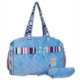 Bolsa de Maternidade Baby porta mamadeira e trocador Azul mm109 - Sp express