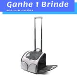 Bolsa de Transporte de PET com Rodas GANHE 1 BRINDE Pawise