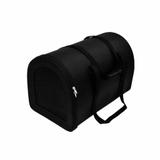 Bolsa De Transporte Para Cães Cachorros Nylon Lisa Preta M - R2s