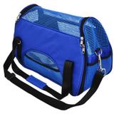 Bolsa de transporte para cães e gato atenas n2 são pet 48*25*36 azul