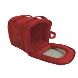 Bolsa De Transporte Para Cães Matelasse G Vinho Fábrica Pet