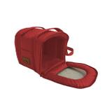 Bolsa De Transporte Para Cães Matelasse M Vinho Fábrica Pet