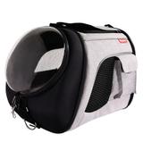 Bolsa de Transporte Pet Airline - Cinza e Preta - Ibiyaya