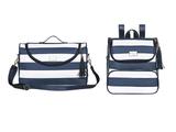 Bolsa e Mochila Manhattan Maternidade Azul - Batistela Baby