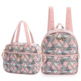 Bolsa e Mochila Maternidade Madri Rosa - Hug