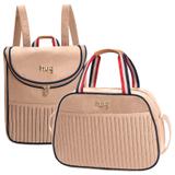 Bolsa e Mochila Maternidade Náutica Nude Hug