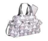 Bolsa Everyday Nórdica Cinza e Rosa - Masterbag Ref 11nor299