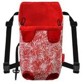 Bolsa Kangoo São Pet Frontal Cães Vermelha N.1 - Sao pet