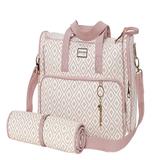 Bolsa M Geometric Rosa Batistela Baby