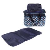 Bolsa Maternidade Bebe Impermeavel Azul Multi função 30L - Braslu