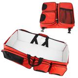 Bolsa Maternidade Bebê Mochila Mamãe Multifuncional Trocador Berço - Exclusivo