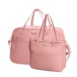 Bolsa maternidade Classic rosa kit 02 peças mala + bolsa G - Hug