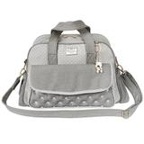 Bolsa Maternidade Estrela Cinza M - Batistela baby