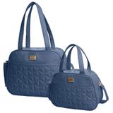 Bolsa Maternidade Kit 2 Peças Beijinho Azul Marinho - Hug
