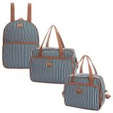 Bolsa Maternidade Kit 3 Peças Lollipop Azul HUG