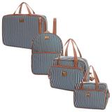 Bolsa Maternidade Kit 4 Peças Lollipop Azul HUG