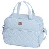 Bolsa Maternidade Matelassê Azul HUG