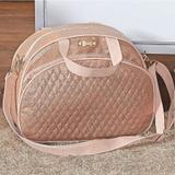 Bolsa Maternidade Menina Luxo Rosê M - Sônia enxovais