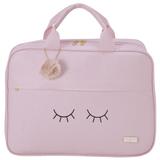 Bolsa Maternidade Pirulitando Baby Grande Chuva De Amor Rosa
