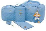 Bolsa Maternidade Realeza 4 Peças Para Bebe E Mamãe - Gaby mundo infantil