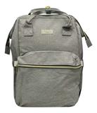 Bolsa Maternidade Yins Preto / Cinza Ys29086 - Yins