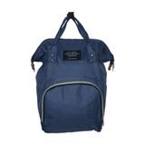 Bolsa Mochila Mala Maternidade cor Azul escuro Amo Bolsas