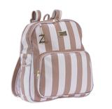 Bolsa Mochila Maternidade Bebê Unissex Luxo Elegance Bege - Sônia enxovais