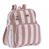 Bolsa Mochila Maternidade Bebê Unissex Luxo Elegance Bege - Sônia enxovais