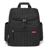 Bolsa mochila maternidade forma backpack skip hop preta