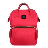 Bolsa Mochila Maternidade Land Vermelha Térmica