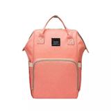 Bolsa Mochila Maternidade Multifunção Impermeável CORAL - Cybee