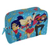 Bolsa, Nécessaire 23cm De Nylon Flyng Heroes Pois FD Super Heroes Girls - H41272