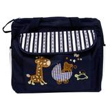Bolsa para Bebe Heart URSO BTJP8155 Babypop Marinho