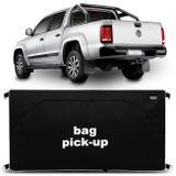 Bolsa Para Caçamba Pick-Up Amarok 2010 a 2018 Preto 360 Litros Tamanho M Capacidade 50Kg - Top gear