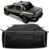 Bolsa Para Caçamba Pick-Up Duster Oroch 2015 a 2019 Preto 840 Litros Tamanho G Capacidade 60Kg - Top gear
