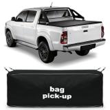 Bolsa Para Caçamba Pick-Up Hilux 2005 a 2015 216 Litros Tamanho P Nylon Preto - Top gear