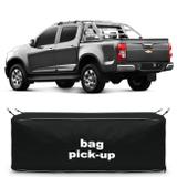 Bolsa Para Caçamba Pick-Up S10 2012 a 2019 216 Litros Tamanho P Nylon Preto - Top gear